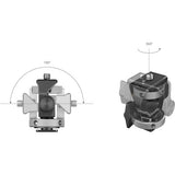 Soporte SmallRig de monitor ajustable con inclinación y giro