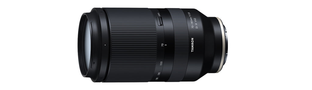 Tamron anuncia: el desarrollo de un nuevo objetivo zoom súper luminoso, compacto y ligero para cámaras full frame sin espejo y montura Sony E 70-180mm F/2.8 Di III VXD (Modelo A056)