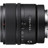 Lente Sony 15mm F/1.4 G - E-mount
