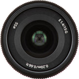Lente Sony 15mm F/1.4 G - E-mount