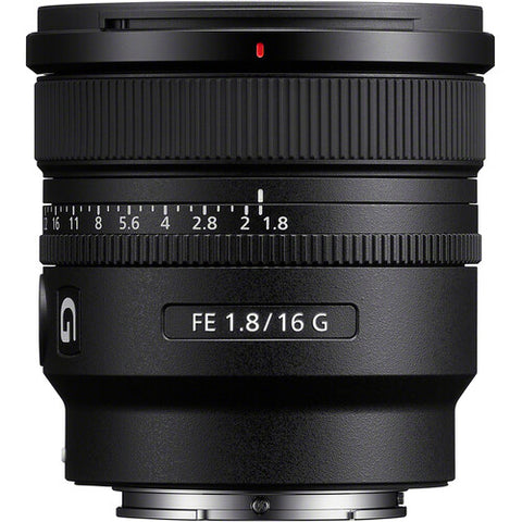 Lente Sony 16mm F/1.8 G Full Frame