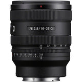 Lente Sony FE 16 25mm F2 8 G - E-Mount