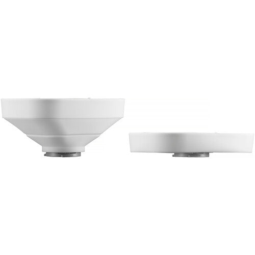 Difusor rectangular de silicona Godox con 3 anillos adaptadores