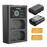 Kit de 2 Baterías LP-E6NH y Cargador Doble SmallRig para Canon