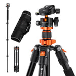 Tripode K&F Concept Convertible en monopod con accesorio para Smartphone