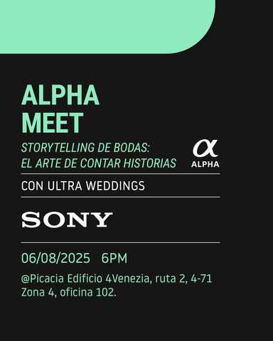 Alpha Meet agosto - Storytelling de bodas
