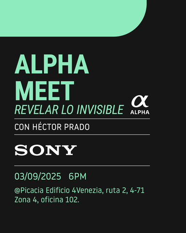 Alpha Meet septiembre - Revelar lo invisible