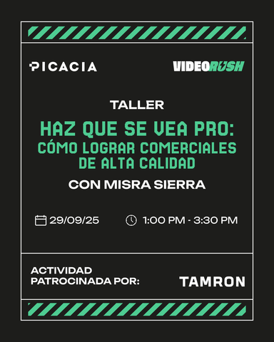 Video Rush - Haz que se vea pro (Taller)