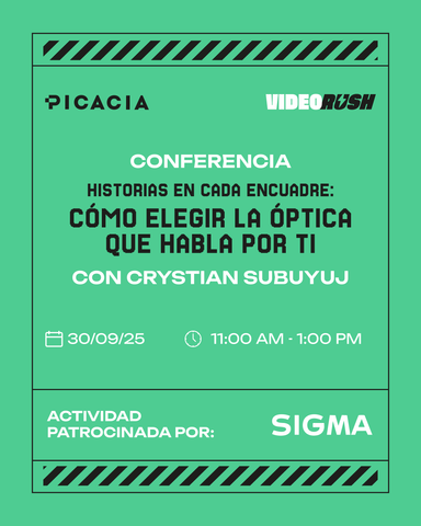 Video Rush - Cómo elegir la óptica que hable por ti (Conferencia)