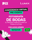 Pixx - Fotografía de bodas: El proceso completo para un trabajo exitoso (Conferencia virtual)