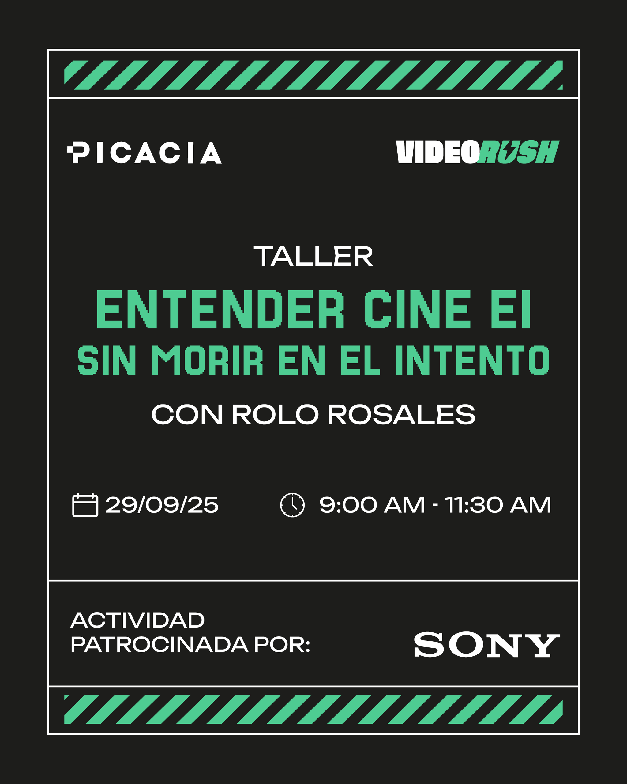 Video Rush - Entender Cine Ei sin morir en el intento (Taller)