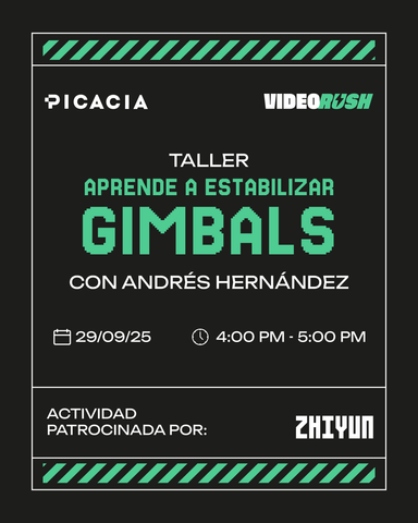 Video Rush -  Estabilización de gimbals (Taller)