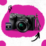 CYBER MONDAY: Sony a6400 + SD + Trípode
