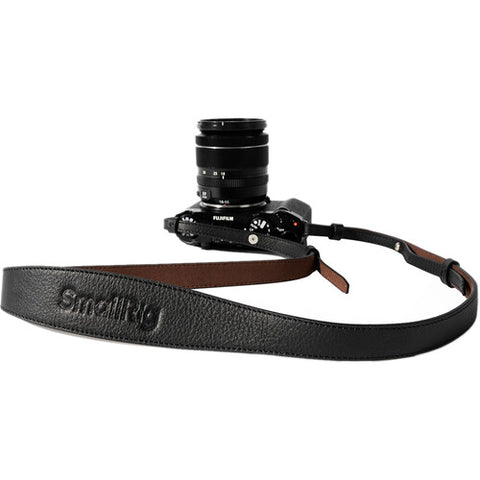 Correa SmallRig de hombro de cuero - Café o negra