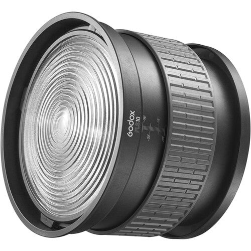 Lente Fresnel Godox FLS10 con Montura Bowens para Fotografía