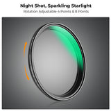 Filtro de estrella K&F Concept variable - serie Nano-C