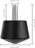 K&F Concept Puntas universales de goma para trípodes