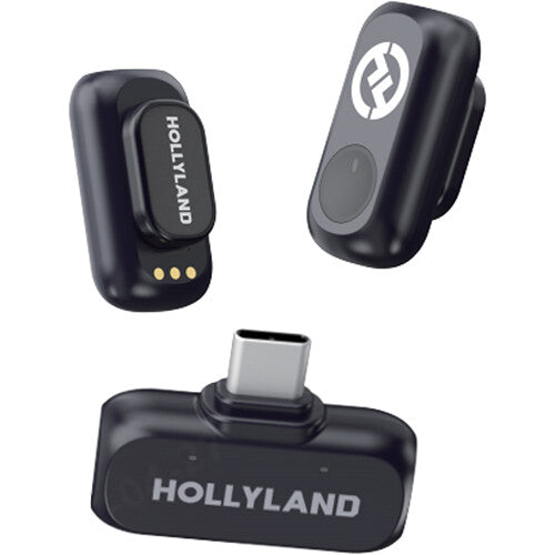 Micrófono Inalámbrico Hollyland Lark A1 Mini Duo USB-C para Celular y Cámara