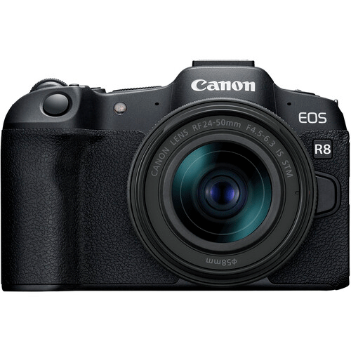 Cámara Mirrorless Canon EOS R8 + Lente RF 24-50mm IS STM
