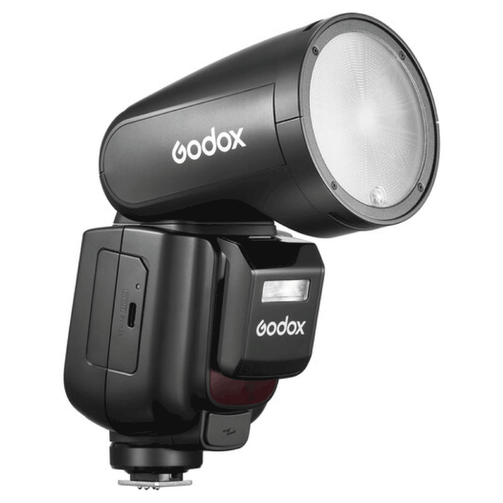 Flash redondo TTL Godox V1Pro C para Canon