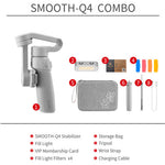 Estabilizador Zhiyun para Smartphone - SMOOTH-Q4 Combo