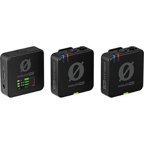 Micrófono Inalámbrico de Solapa Rode Wireless GO III Kit 2 Transmisores y Receptor