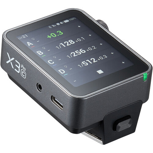 Disparador inalámbrico Godox X3Pro C con pantalla táctil para Canon