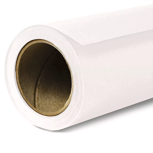 Fondo de papel para estudio Savage Blanco de 2.72 m x 11 m