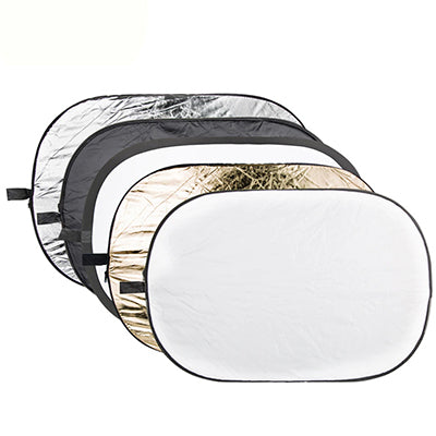 Reflector 5 en 1 Godox Rectangular Plegable 80x120cm para Fotografía