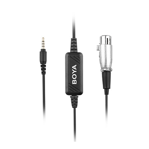 Cable adaptador BOYA de XLR a TRRS para celulares