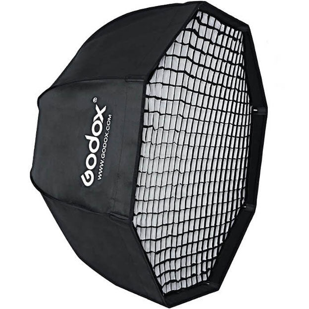 Softbox sombrilla Godox SB-UE120 de 120cm con montura Bowen y rejilla