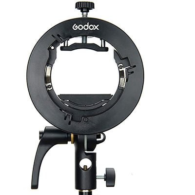 Soporte de Montura Godox S2 para Flashes de Zapata y Series AD