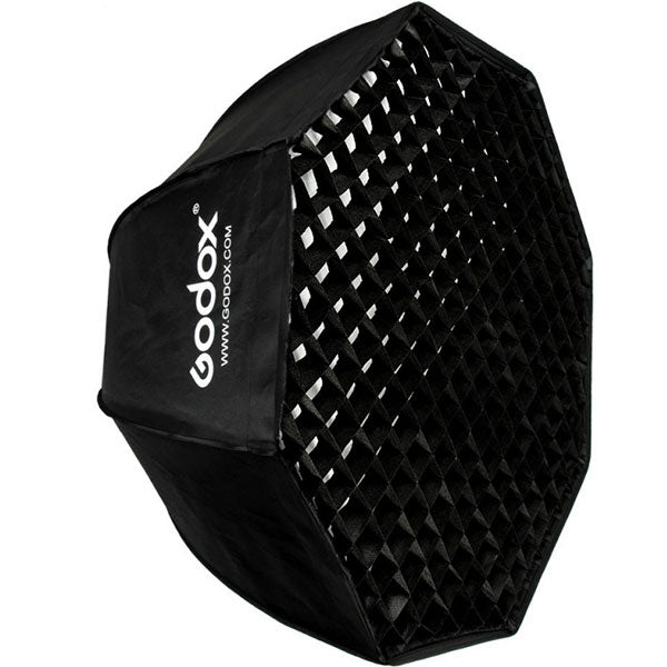 Softbox octagonal Godox SB-FW-120 de 120 cm con montura Bowens y rejilla